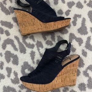 American Rag wedge sandals size 8